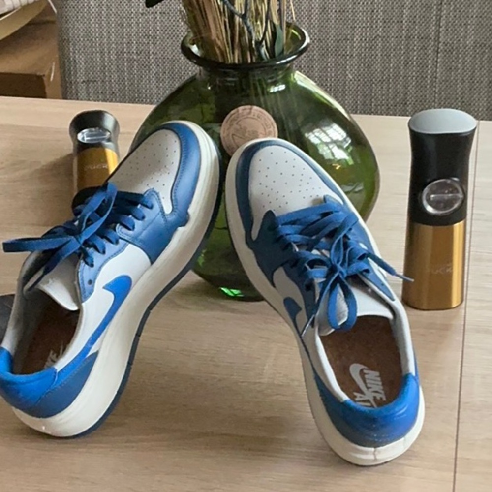 Nike Classic Blue and White Sneakers